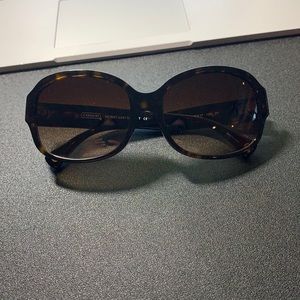 COACH CARLA TORTOISE SUNGLASSES